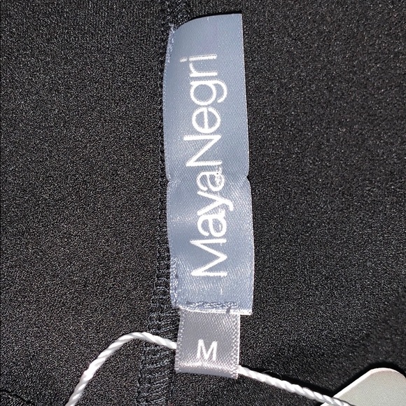 MAYA NEGRI Black Dress With Tie At Waist - Picture 8 of 11